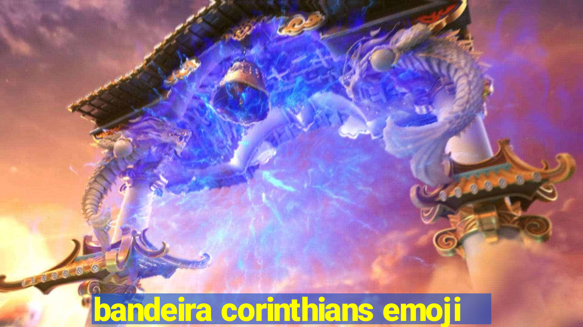 bandeira corinthians emoji